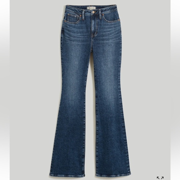 Madewell jeans Plus Skinny Flare Alvord Wash Instacozy Edition NN813 14W - Picture 3 of 13